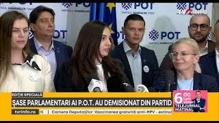 Reacția șefei POT, Anamaria Gavrilă, după demisiile în bloc din partid.
