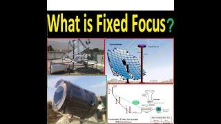 Trailer of Fixed focus programs ( new method to make solar dishes)