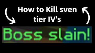 How to EASILY kill Sven Pack-master tier IV's