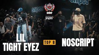 Lil Tight Eyez vs Noscript | Male Top 8 | EBS Krump 2024