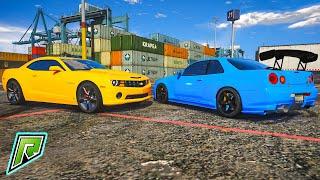 НА ЧЕМ ЛУЧШЕ ДРИФТИТЬ? NISSAN SKYLINE R34 ИЛИ CHEVROLET CAMARO SS? ДРИФТ-БАТЛ НА RADMIR GTA 5 RP!