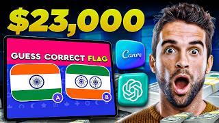 Create Viral "Guess The Correct Flag" Quiz Videos with Canva and ChatGPT