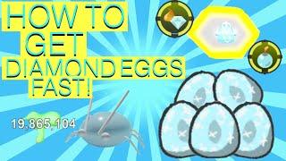 HOW TO GET DIAMOND EGGS FAST! | Roblox Bee Swarm Simulator