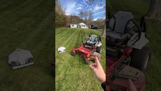 Robot vs mower #luba #robot #lawncare #grass