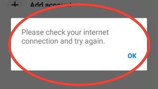 Fix Please check your internet connection and try again messenger problem solve in messenger app