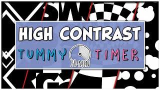 High Contrast – A Mesmerizing Journey | 20-Minute Tummy Timer for Infant Stimulation & Development