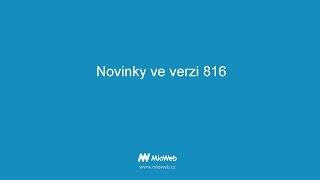 MioWeb Verze 816