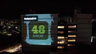 Projeção 48 anos Hospital Unimed Campo Grande