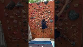 Warming up on my homewall