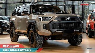 2026 Toyota 4Runner enthüllt - robust, hart und bereit für Abenteuer!