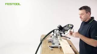 Festool TV. Выпуск 94 - KAPEX KS 60. Угловой рез в двух плоскостях