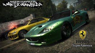 Ferrari Superamerica | NFS Most Wanted Redux Mod | 4K Graphics Completely New Graphic Mod |