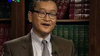 Cambodian Opposition Leader Sam Rainsy Makes Case in Washington -- part II (Cambodia news in Khmer)