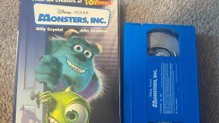 Opening to Monsters Inc. 2002 VHS