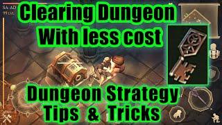 Grim Soul Dark Fantasy : #55Clearing Dungeon With Less Cost(Dungeon Tips & Tricks)