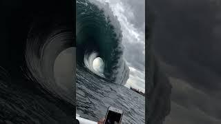 Scary Mega Tsunami North Pacific Coast, Japan #tsunami  #nature  #shortvideo #scary