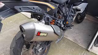 KTM 1190 Akrapovic DB Killer With and without comparison