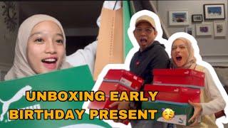 VLOG : UNBOXING EARLY BIRTHDAY PRESENT  | JALAN JALAN GPO ‼️