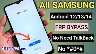 SAMSUNG FRP BYPASS (100% DONE) Android 12-13-14 New Security 2024Frp Lock Removal | Frp Unlock