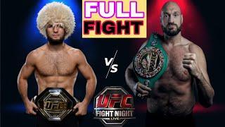 Khabib Nurmagomedov vs Tyson Fury | eagle vs Gypsy king Face to Face