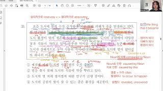 35th TOPIK 2 MOCK TEST: Reading Part 8 Test of Proficiency in Korean (Intermediate & Advanced level)