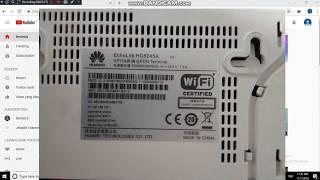 Cara Setting ONT huawei HG8245A Menjadi Router-Access Point