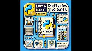 Python Basics Day 6: All About Dictionaries and Sets! | EgniCode.