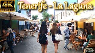 TENERIFE - LA LAGUNA | How is the Atmosphere Now?  ​Historical Center Walk ​️​ Autumn 2022