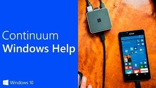 Знакомство с континуумом для телефонов (RUS SUB) [Welcome to Continuum for phones | Windows Help]