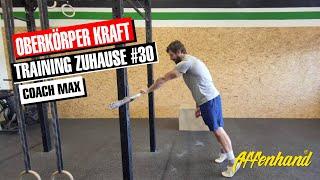 Training Zuhause | Oberkörper Kraft aufbauen | Coach Max Keller