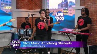 Stax Music Academy students perform 'Hold on I'm Coming'