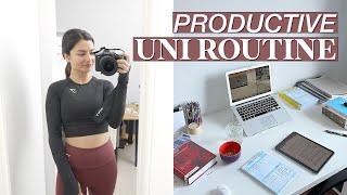 STUDY VLOG: getting back into my productive uni routine