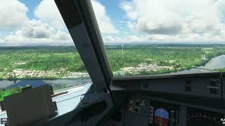 Fiji Airways Cockpit View Nails the Landing at Suva-Nausori in MSFS 2020