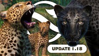 UPDATE 1.18 Overview Featuring the AFRICAN LEOPARD!  | Planet Zoo