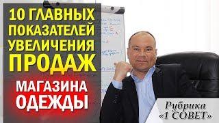 10 самых главных показателей увеличения продаж магазина одежды