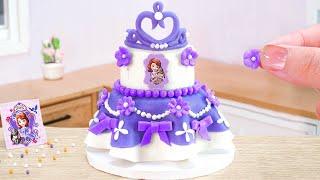 Princess Cake  Miniature Sofia Fondant Cake Decoration | Perfect 1000+ Miniature Ideas Cake