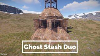 Лучший Дуо Анти-Рейд Дом в Раст/Rust 2024 "Ghost Stash Duo". (Гайд)