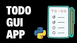 Python | Todo GUI App | Tkinter | Modernized | Beginners | Tutorials