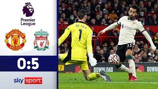 Reds-Gala gegen Red Devils | Manchester United - FC Liverpool 0:5 | Highlights - EPL 2021/22