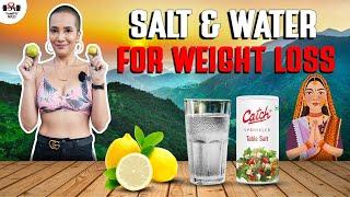 Weight Loss Salt Water Recipe | Salted Lime Drinks for Hydration | Indian Diet Lemon Drink by Richa