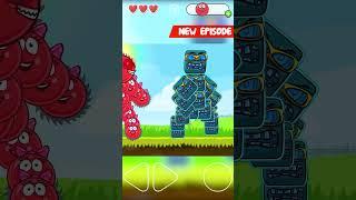 RED BALL 4 NEW LEVEL BOSS cartoon game walkthrough Volume 5 INTO THE CAVE Update level 61 - 75 hack