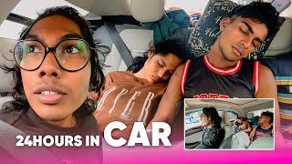 24 Hours in Car  Non stop Driving  Chattambees