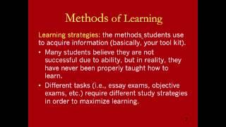 Metacognition and Self-Regulation