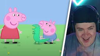 YouTube Kacke: Sausia ist ein Kek - Peppa Wutz | REAKTION