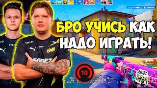 S1MPLE ПОКАЗЫВАЕТ NPL КАК НАДО ИГРАТЬ! СИМПЛ ТАЩИТ 200 IQ КЛАТЧ НА 4500 ЭЛО (CS:GO)