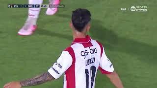 Damián Batallini anotó rápido el empate para Instituto de Córdoba, que caía frente a Godoy Cruz