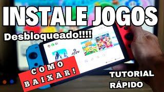 COMO INSTALAR JOGOS NINTENDO SWITCH DESBLOQUEADO VIA CABO