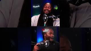Marshawn Lynch Reacts to Adrian Peterson vs. The Legion of Boom #nflshorts