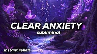 ANXIETY RELIEF SUBLIMINAL 532 HZ - extremely powerful anxiety & depression relief!