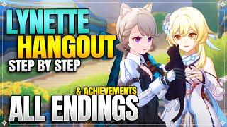 Lynette Hangout Event All Endings + Achievements! -【Genshin Impact】